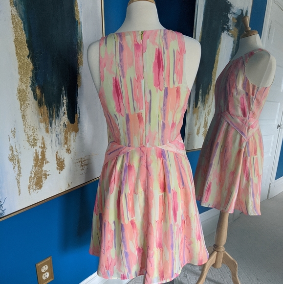 Under Skies Abstract Dress - Picture 7 of 8